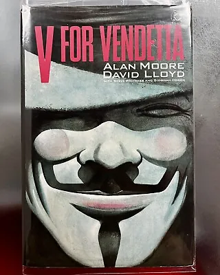 Buy V For Vendetta Hardcover 1st Print (1990) HTF DC Comics Alan Moore David Lloyd • 119.89£