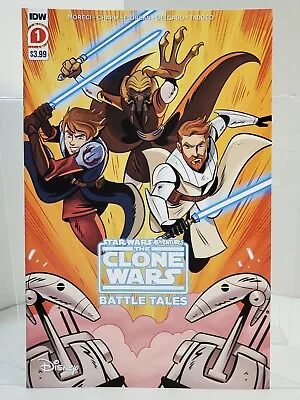 Buy Star Wars Adventures: The Clone Wars Battle Tales #1 2nd Print (2020) 9.0 VF/NM • 7.94£