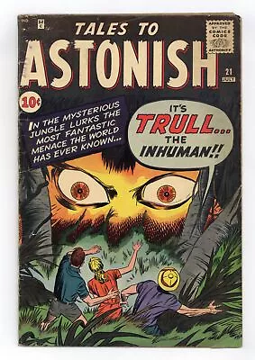 Buy Tales To Astonish #21 GD+ 2.5 1961 • 87.95£