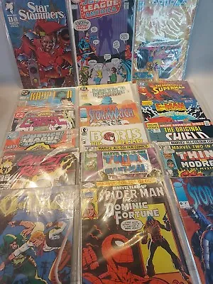Buy Marvel DC Comic Lot Mixed  18x  Bundle Thing Forever People Superman Stormwatch • 26.99£