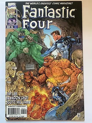 Buy FANTASTIC FOUR Vol. 2 #1 Heroes Reborn Jim Lee Cover B Marvel Comics 1996 NM • 2.95£