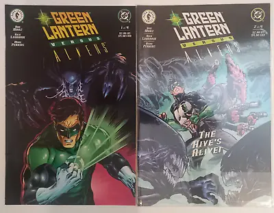 Buy DC, Dark Horse Comics - Green Lantern Versus Aliens - #1 & #2 - 2000 • 19.99£