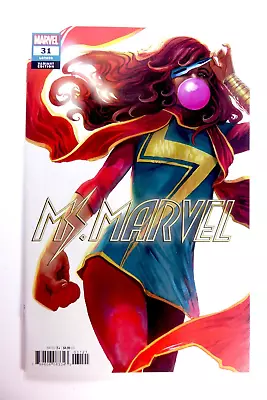 Buy Marvel MS. MARVEL (2018) #31 Stephanie Hans Bubblegum Cover NM (9.4) Ships FREE! • 16.73£