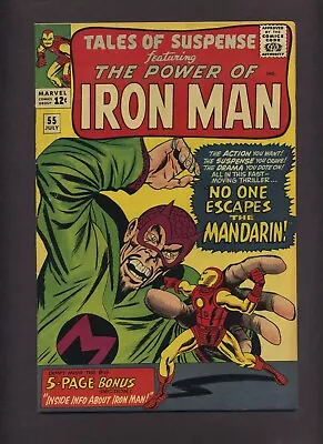 Buy Tales Of Suspense 55 (FN-) 3rd App Mandarin! Stan Lee 1964 Marvel Comics S921 • 110.69£