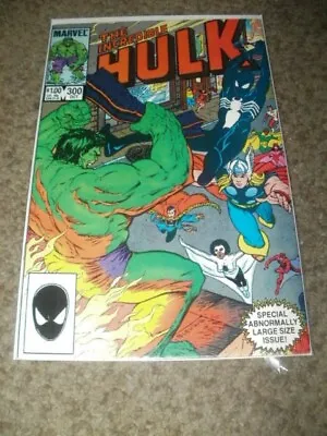 Buy Incredible Hulk 300 - Vs Avengers, Black Costume Spider-man - Vf 7.0 • 7.91£