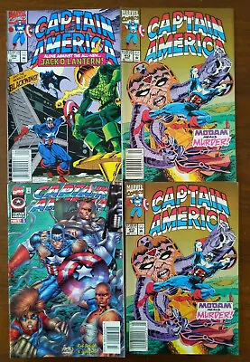 Buy Captain America #396 413 & 5 - Newsstand Lot Of 4! MODAM Sersi Red Skull Falcon • 15.98£