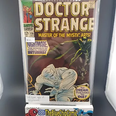 Buy Doctor Strange #170 Marvel 1968 1st Nightmare Cover 2nd Solo Issue Dan Adkins • 284.62£