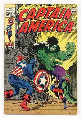Buy Captain America #110 VG+ 4.5 1969 • 126.50£