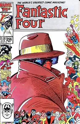 Buy Fantastic Four #296 - 25th Anniversary Border - Super Book! • 4£