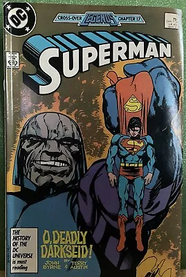 Buy Dc Comics Superman Number 3 Mint Condition March  1987 Unread • 3.50£