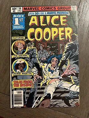 Buy Marvel Premiere #50 VF+ 1st Alice Cooper Marvel Comics 1979 • 28.02£