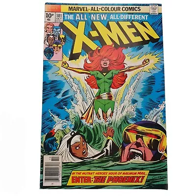 Buy Uncanny X Men Comic 101 First Appearance Enter The Phoenix  1976 Marvel Bronze • 250£