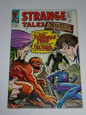 Buy Strange Tales #129 Fn- (5.5) Marvel Comics February 1965** • 29.99£