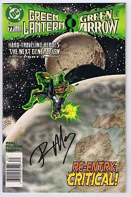 Buy Green Lantern #77 Newsstand Variant VF/NM Signed W/COA Ron Marz 1996 DC Comics • 37.41£