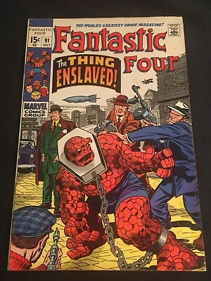 Buy THE FANTASTIC FOUR #91 VG Condition • 7.87£