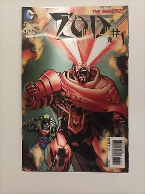 Buy Action Comics #23.2 Zod 3D Lenticular Cover New 52 DC Comics • 2.50£