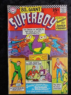 Buy Superboy #129 1966 Dc Comics Silver Age 80 Page Giant • 15.03£