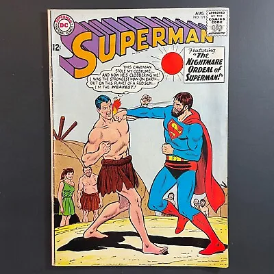 Buy Superman 171 Silver Age DC 1964 Curt Swan Cover Jerry Siegel Comic Book • 16.05£