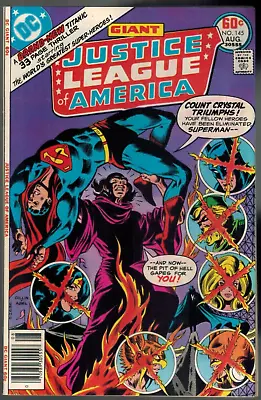 Buy Justice League Of America 145 W/ The Phantom Stranger!  Giant  1977 VF DC Comic • 10.41£