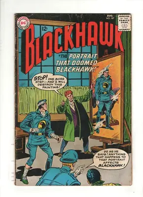 Buy BLACKHAWK #187 VG-, Porcupine Man, Dick Dillin Cover & Art, DC 1963 • 4.82£