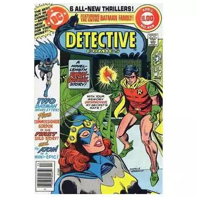 Buy Detective Comics (1937 Series) #489 In Very Fine + Condition. DC Comics [q' • 17.56£