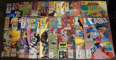 Buy Marvel / DC  Job Lot X60 80s Early 90s - Daredevil Avengers Silver Surfer Comics • 44.99£