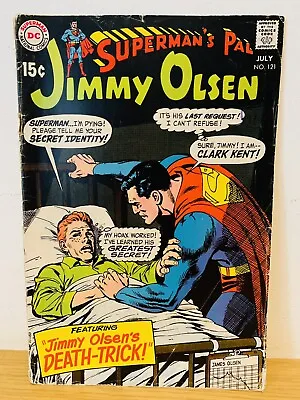 Buy SUPERMANs PAL JIMMY OLSEN 121 CLASSIC DC COMICS  SILVER AGE  • 4.99£