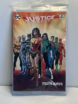 Buy Justice League Truth Hurts 3 Of 4 General Mills Dc Comic Book Ashcan 2016 Nm/nm+ • 6.29£