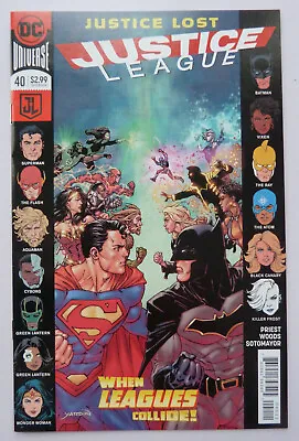 Buy Justice League #40 - 1st Printing DC Comics May 2018 VF- 7.5 • 4.45£