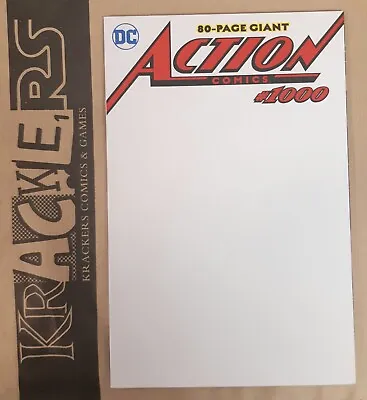 Buy Action Comics #1000 80-page Giant Blank Cover • 6.50£
