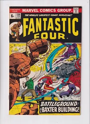 Buy Fantastic Four (1961) # 130 UK Price (7.0-FVF) (1898082) Inhumans, 2nd Thundr... • 25.20£