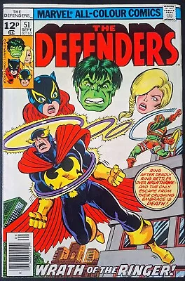 Buy DEFENDERS #51 VFN NICK FURY THE RINGER HULK MOON KNIGHT HELLCAT Marvel Comics • 1.49£