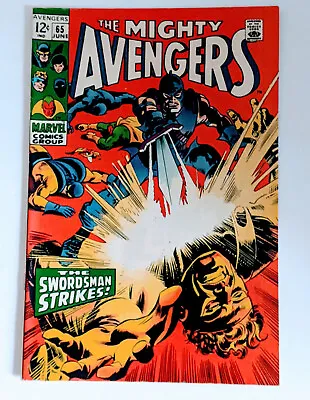 Buy The Avengers #65 (1969) Silver Age Marvel Comic, VFN- • 31.54£