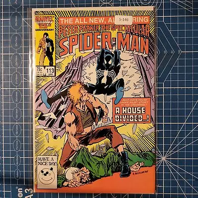 Buy Spectacular Spider-man #113 Vol. 1 7.0+ 1st App Marvel Comic Book S-146 • 2.39£