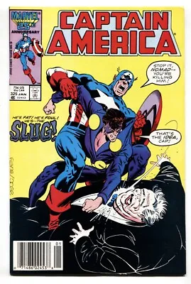 Buy Captain America #325 1986- 1st Appearance Of Priscilla Lyons NM- • 18.82£