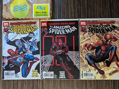 Buy Set Of (3) Marvel AMAZING SPIDER-MAN #547, 548, 549 [2008] NM; 1st Inner Demons • 23.98£