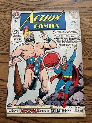 Buy Action Comics #308 (DC 1964) Superman & The Goliath-Hercules! Silver Age VF- • 31.60£