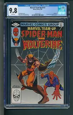 Buy Marvel Team Up #117 CGC 9.8 White Pages Wolverine • 120.09£