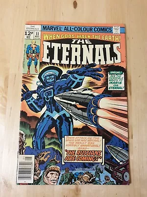 Buy The Eternals Volume 1 #11 Cover A First Printing Marvel Comics 1977 • 11.99£