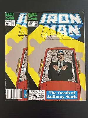 Buy Iron Man #284 Newsstand MCU KEY: 1st War Machine (Rhodes) - Marvel Comics - 1992 • 10.27£