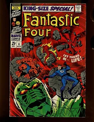 Buy (1968) The Fantastic Four #6 - ANNUAL! FIRST APPEARANCE OF ANNIHILUS!! (6.0) • 198.41£