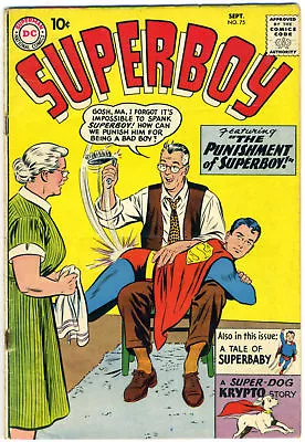 Buy SUPERBOY #75 © 1959 DC Comics • 55.41£