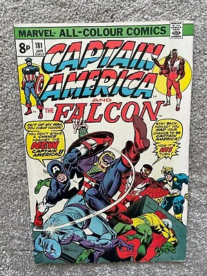 Buy Captain America & Falcon 181 (1975)  Key, Origin & Intro New Captain America  • 50£