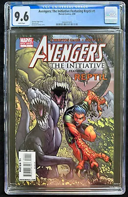 Buy Avengers The Intiative Reptil #1 CGC 9.6 NM+ 2009 Marvel Comics 1st App MCU • 47.43£