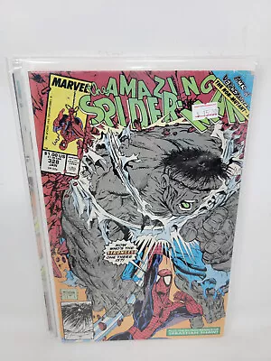 Buy Amazing Spider-man #328 Hulk Appearance Act Of Vengeance *1990* 6.0 • 6.41£