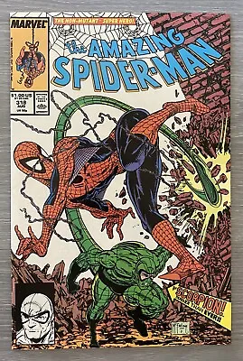 Buy Amazing Spider-Man #318 Marvel 1989 Direct McFarlane Michelinie Scorpion NM • 11.04£