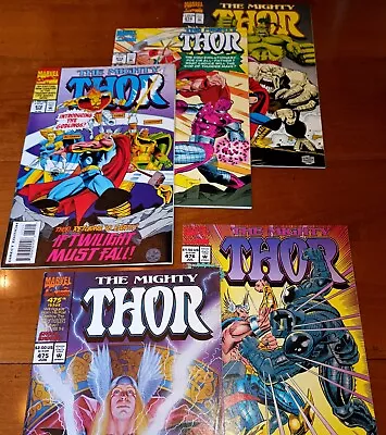 Buy The Mighty Thor (Vol. 1) # 472 - 476 (USA Comics) • 13.72£