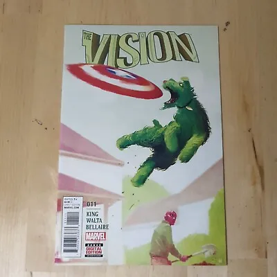 Buy The Vision #11 Cover A 1st Printing Marvel Comics 2016 • 6.99£