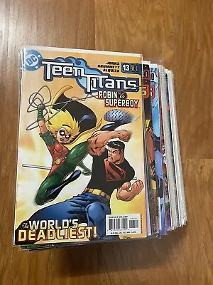 Buy Teen Titans Geoff Johns 2023 Lot,run,bundle 13-46 + Annual 1, Secret Origins 03 • 54.99£