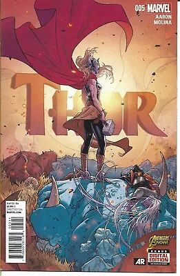 Buy Thor #5 Marvel Comics 2015 Bagged And Boarded • 6.80£